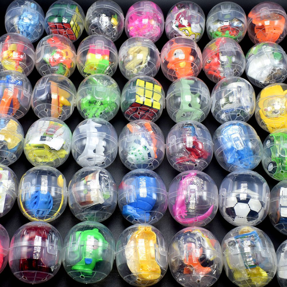 Coin Pusher Machine - 20 قطعة آلة Gachapon شفافة Gachapon