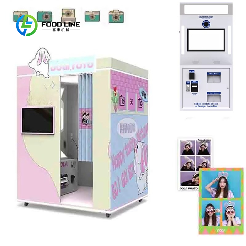 Photo Booth Machine - آلة تصوير فوتوغرافي عصرية، كشك تصوير