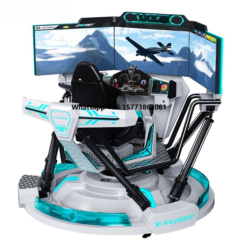 9D Vr Simulator - محاكي طيران بتقنية الواقع الافتراضي للتعليم