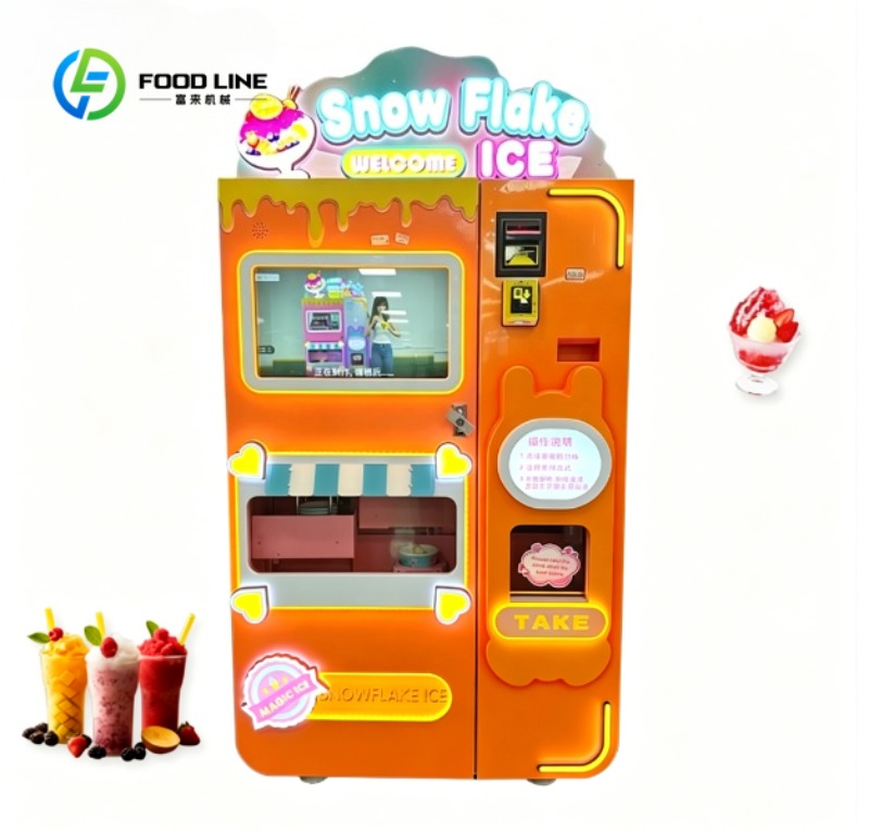 Slushie Machine Vending - آلة بيع السلاش الأوتوماتيكية، صانعة العصائر