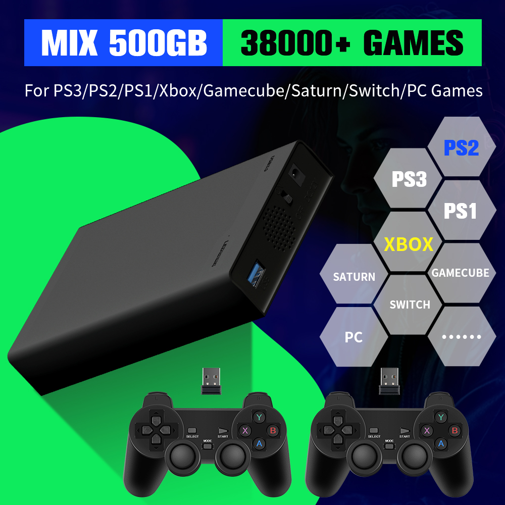 Arcade X - قرص صلب للألعاب بسعة 500 جيجابايت