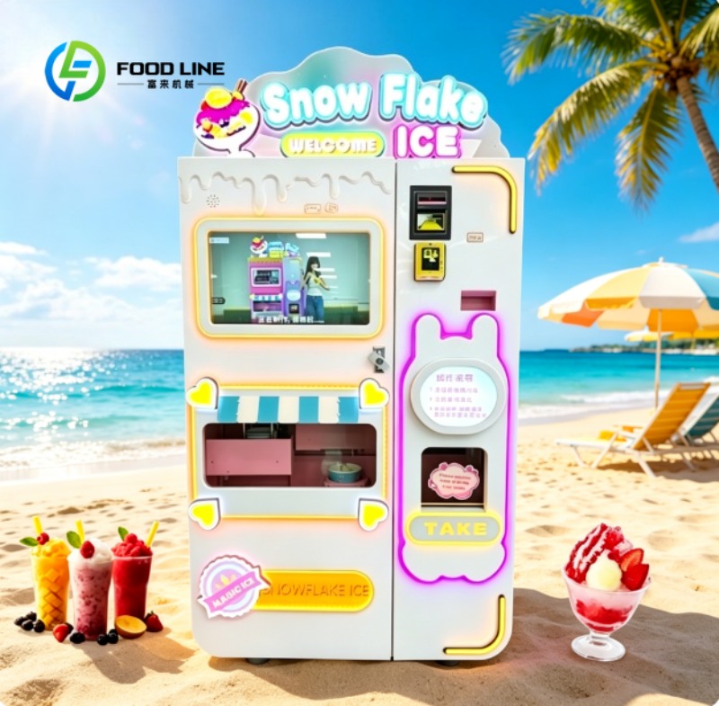 Slushie Machine Vending - آلة بيع العصائر الأوتوماتيكية، صانعة السلاش