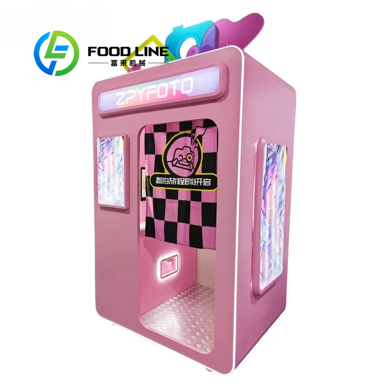 كشك تصوير سيلفي ذاتي الخدمة مح - مراجعة Photo Booth Machine وسعره
