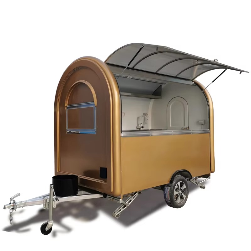 شاحنات طعام متنقلة، عربات قهوة - مراجعة Hot Dog Vending Cart وسعره