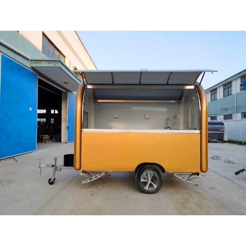 شاحنات طعام متنقلة، عربات قهوة - مراجعة Hot Dog Vending Cart وسعره