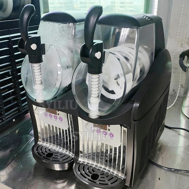 ماكينة سلاش تجارية بسعة 1/2 جا - مراجعة Slushie Machine Vending وسعره