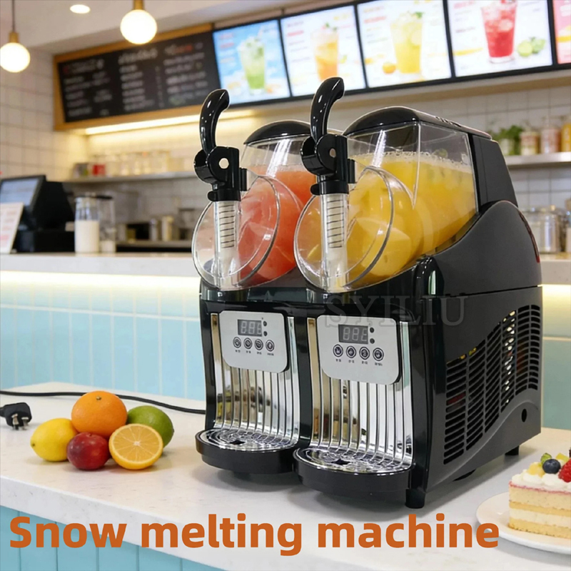 ماكينة سلاش تجارية بسعة 1/2 جا - مراجعة Slushie Machine Vending وسعره