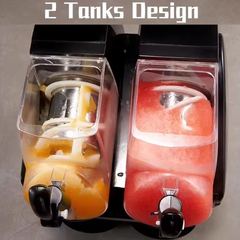 ماكينة سلاش تجارية بسعة 1/2 جا - مراجعة Slushie Machine Vending وسعره