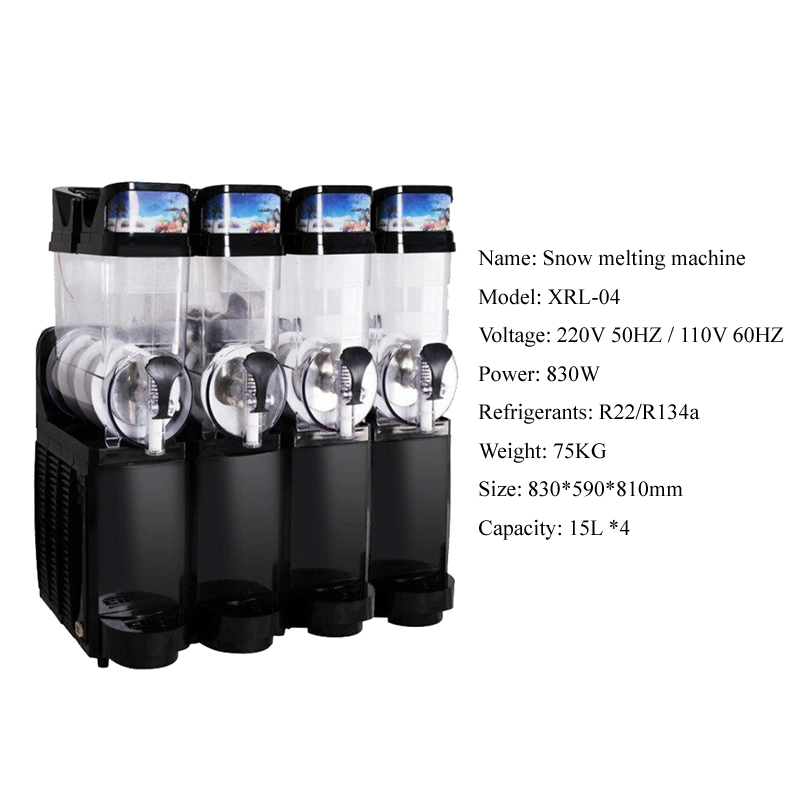 15L التجارية آلة سلوشي المنزل  - مراجعة Slushie Machine Vending وسعره