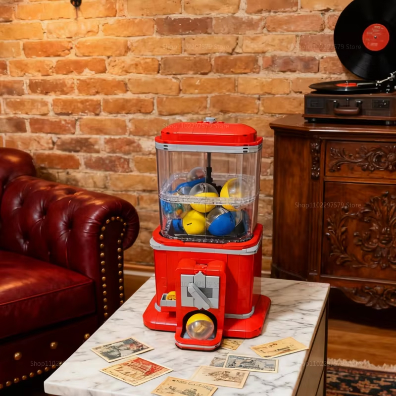 مجموعة مكعبات بناء ماكينة بيع  - مراجعة Coin Pusher Machine وسعره