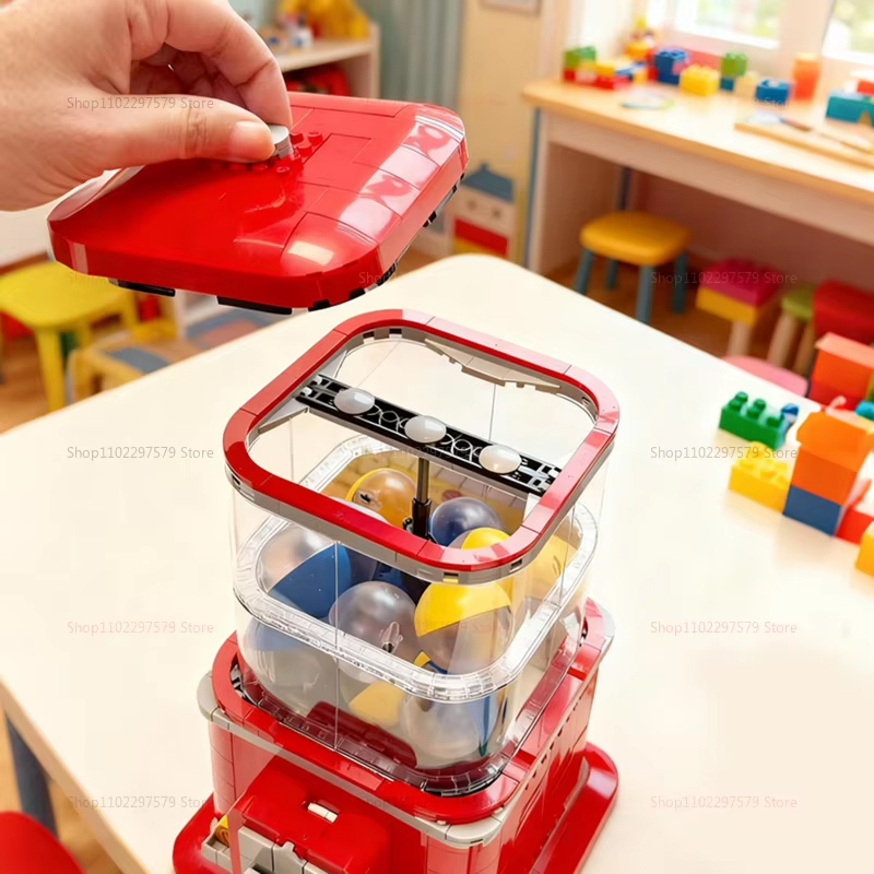 مجموعة مكعبات بناء ماكينة بيع  - مراجعة Coin Pusher Machine وسعره