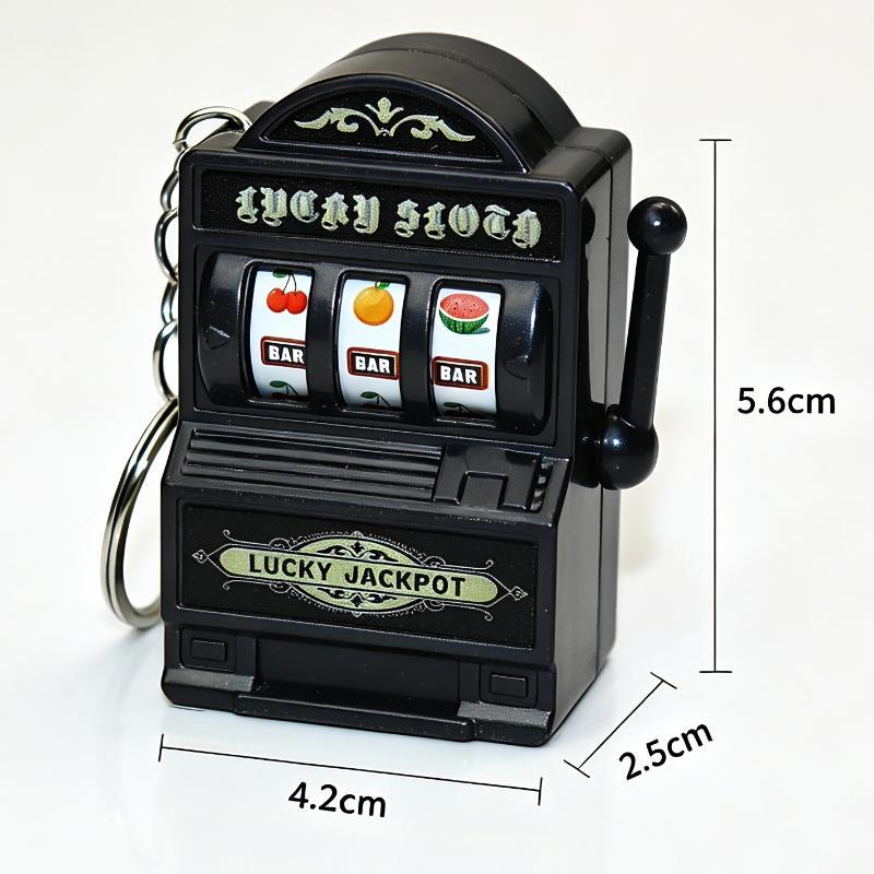 سلاسل مفاتيح على شكل ماكينة قم - مراجعة Arcade Game Jackpot وسعره