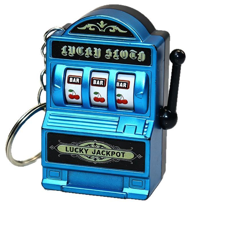 سلاسل مفاتيح على شكل ماكينة قم - مراجعة Arcade Game Jackpot وسعره