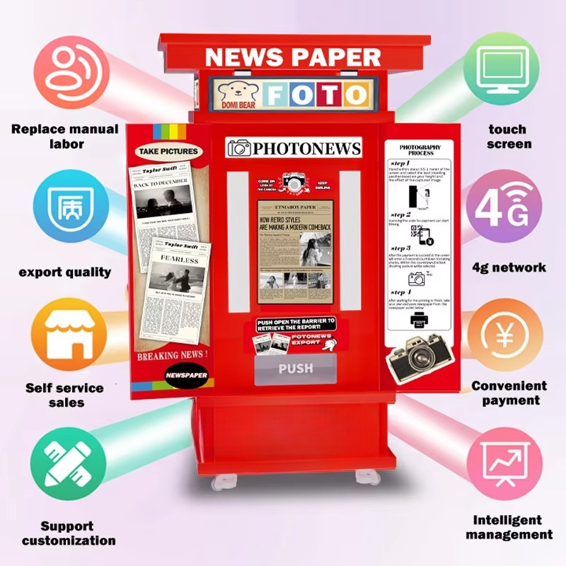 كشك تصوير للأعمال مع طابعة فور - مراجعة Photo Booth Machine وسعره