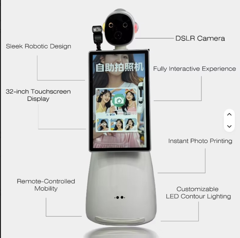 جهاز تصوير فوتوغرافي تفاعلي أو - مراجعة Photo Booth Machine وسعره