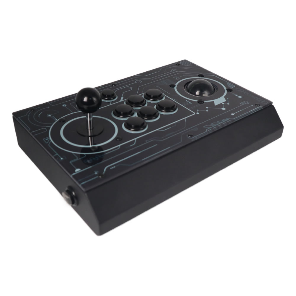 عصا قتال أركيد FightBox R10 مع - مراجعة Trackball Controller Arcade وسعره