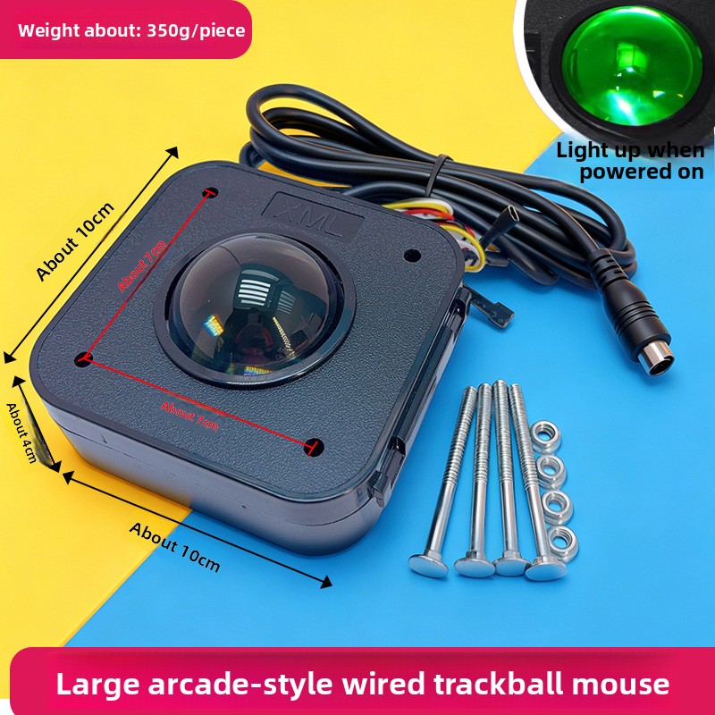 ملحقات ألعاب الأركيد: كرة التح - مراجعة Trackball Controller Arcade وسعره
