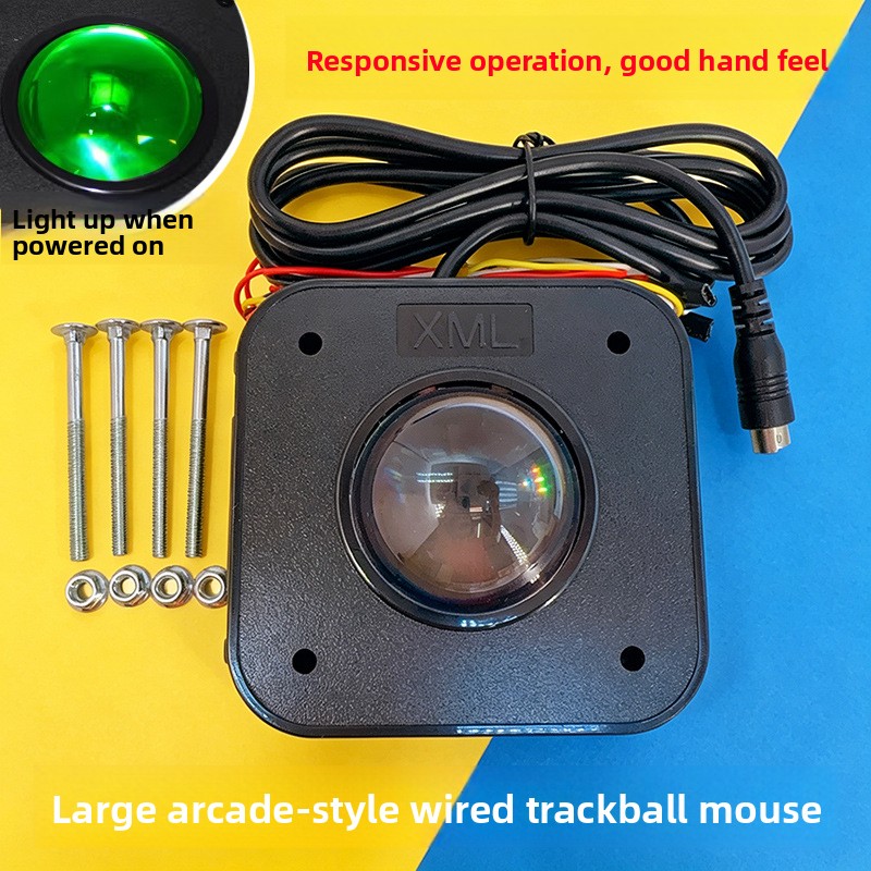 ملحقات ألعاب الأركيد: كرة التح - مراجعة Trackball Controller Arcade وسعره
