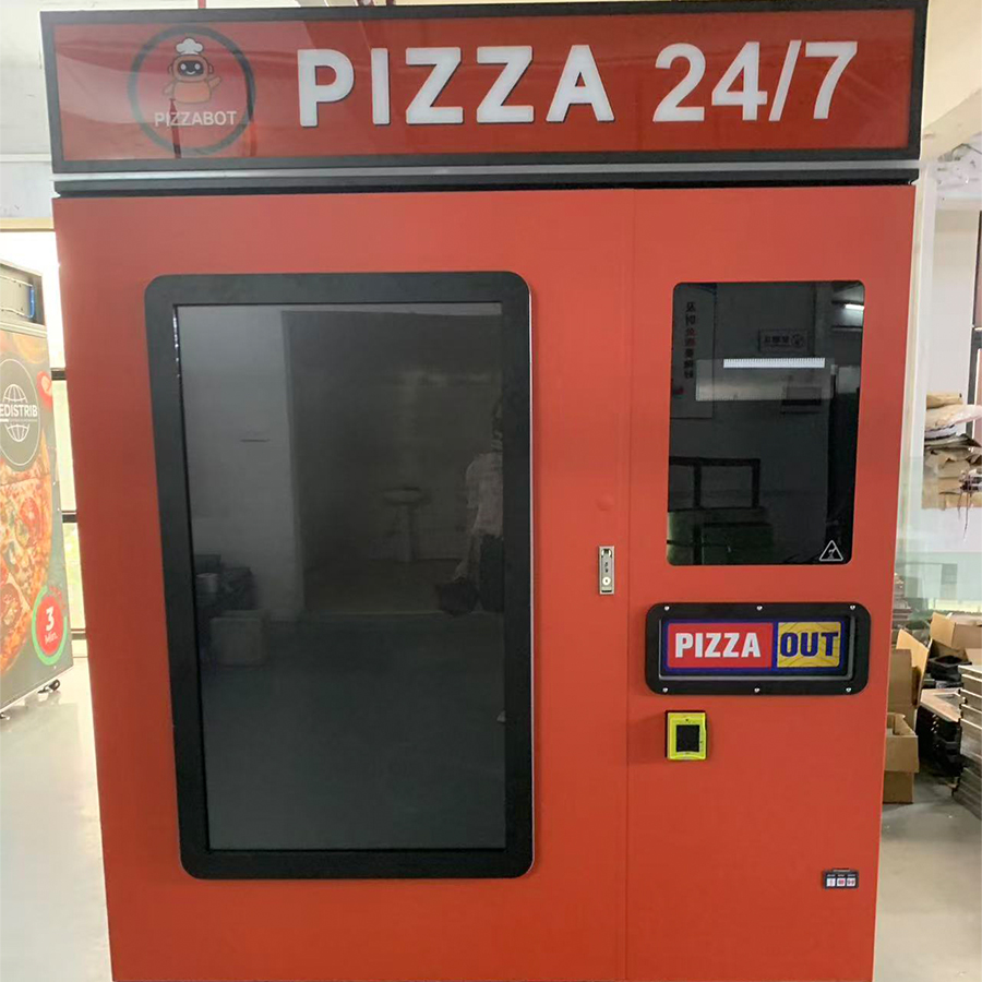 آلة بيع البيتزا الذكية التجاري - مراجعة Commercial Vending Machine وسعره