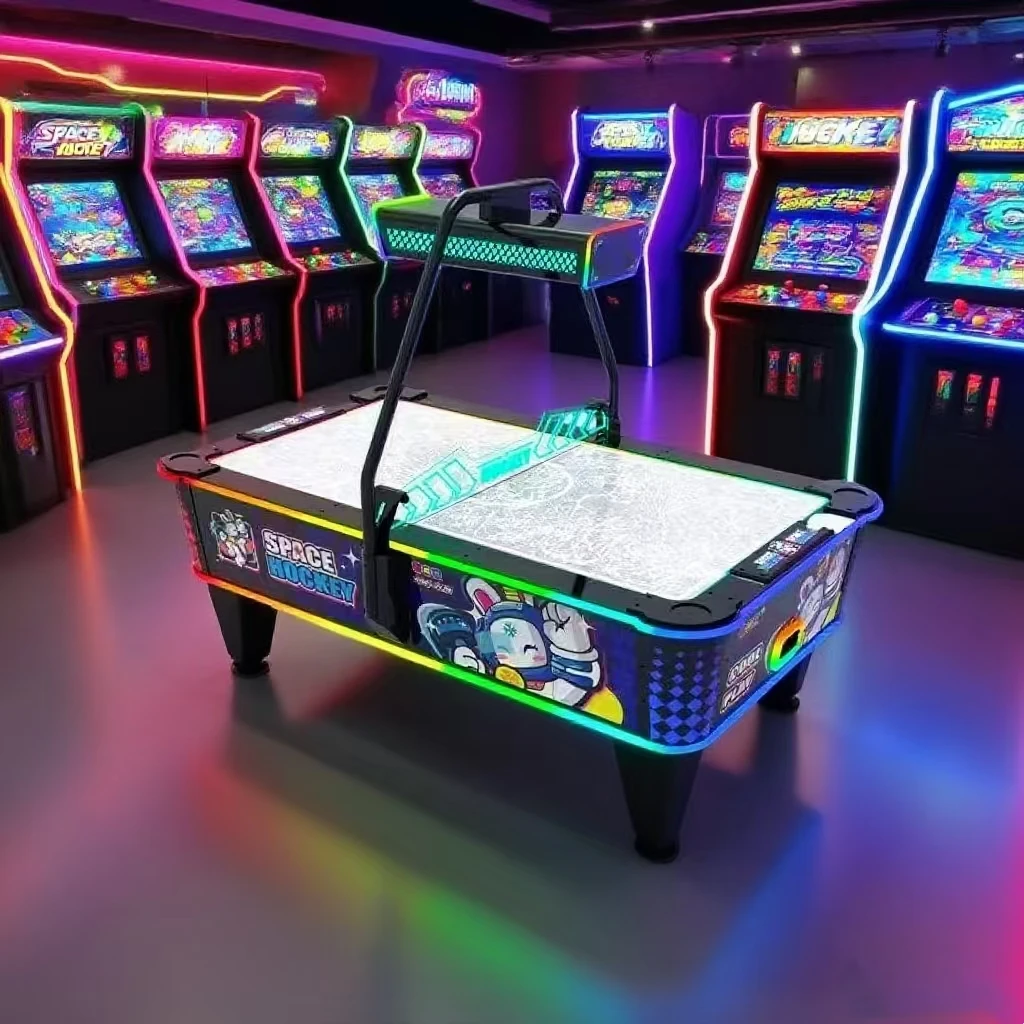 آلة لعبة الهوكي للأطفال والكبا - مراجعة Arcade Game Coin وسعره