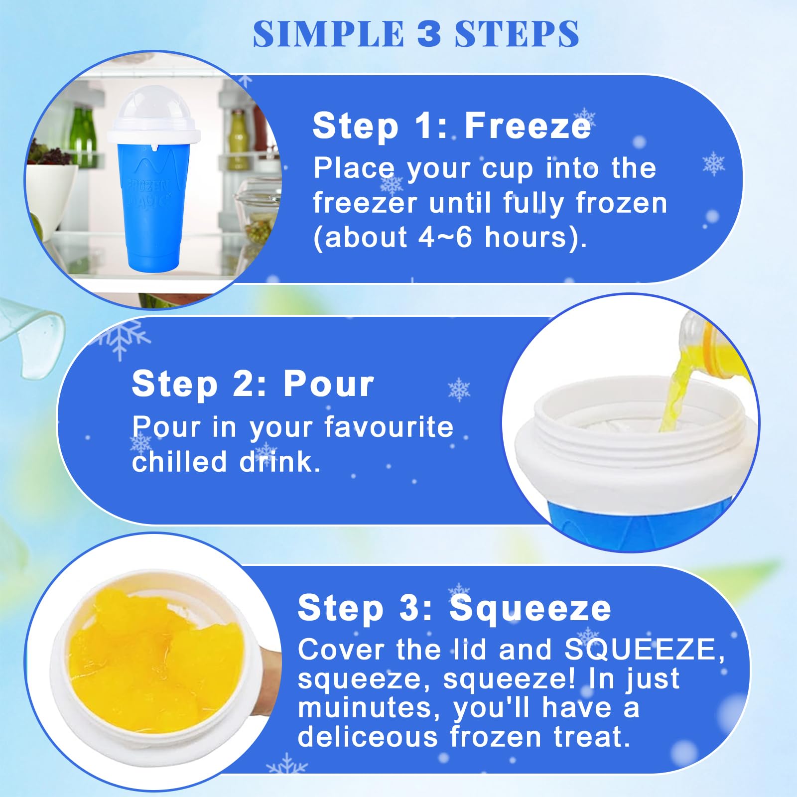 كوب Slushie DIY ماجيك Slushy ص - مراجعة Slushie Machine Vending وسعره