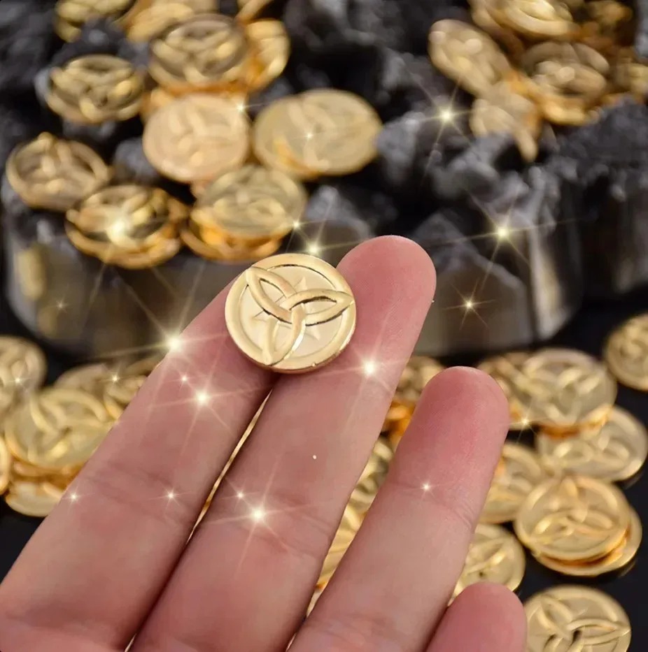 10 قطع عملات معدنية ذهبية من س - مراجعة Arcade Game Coin وسعره