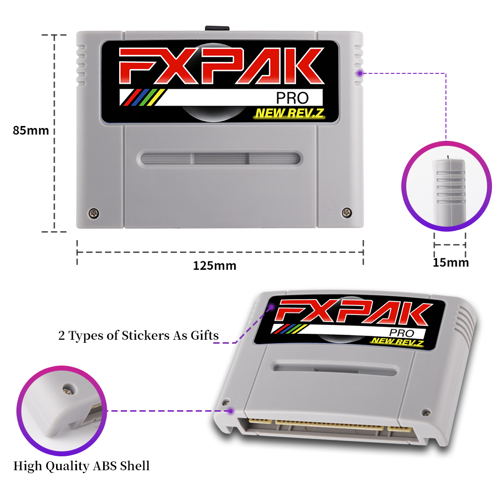 أحدث إصدار من FXPAK نسخة Z Pro - مراجعة Arcade Z وسعره
