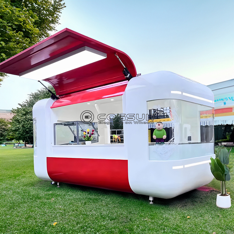 شارع مقطورة الغذاء المتنقلة ال - مراجعة Hot Dog Vending Cart وسعره