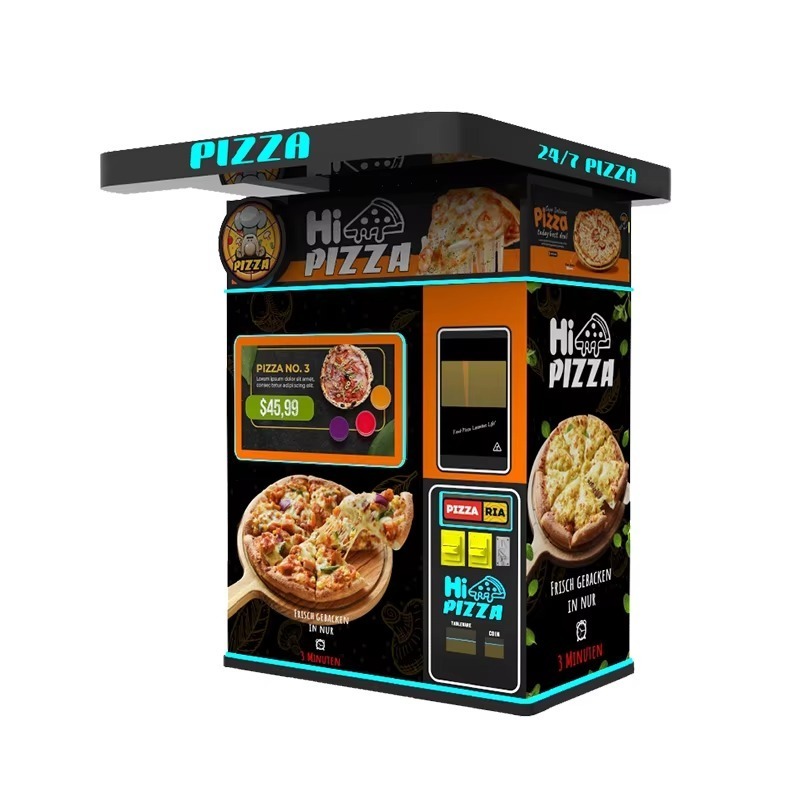 آلة بيع البيتزا الأوتوماتيكية، - مراجعة Commercial Vending Machine وسعره