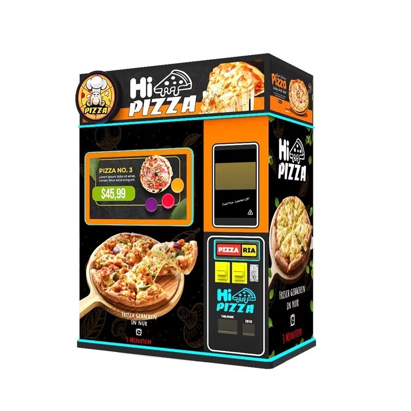 آلة بيع البيتزا الأوتوماتيكية، - مراجعة Commercial Vending Machine وسعره