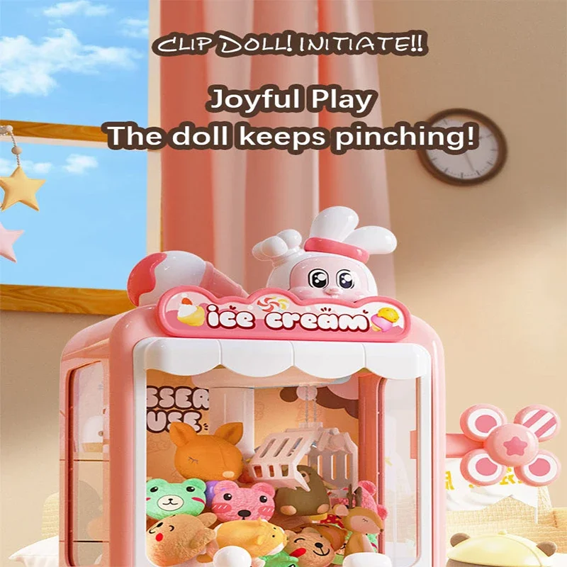 لعبة آلة دمية الأرنب للأطفال ، - مراجعة Claw Crane Machine وسعره