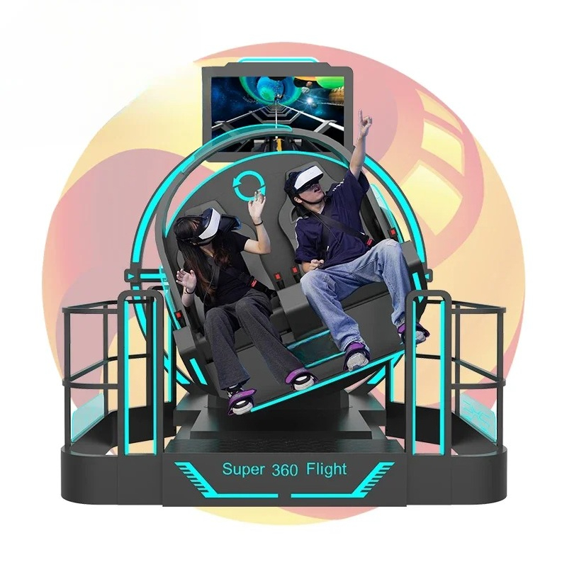 VR 360 9D درجة الحركة الطيران  - مراجعة 9D Vr Simulator وسعره