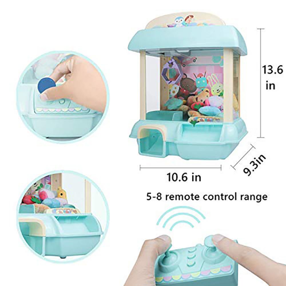 لعبة لعب آلة الدمية تعمل بقطع  - مراجعة Coin Pusher Machine وسعره