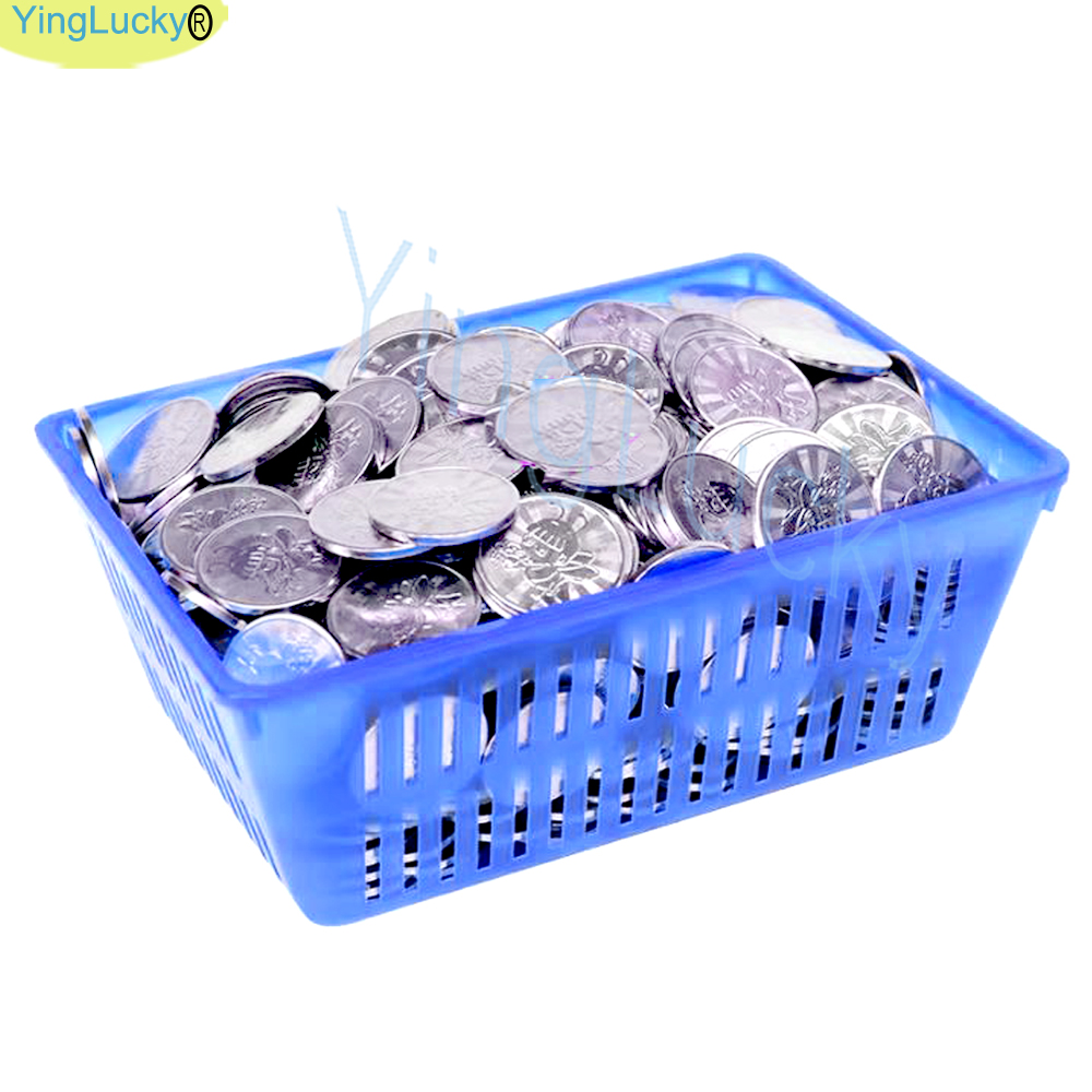 سلة تخزين تعمل بالعملة المعدني - مراجعة Coin Pusher Machine وسعره