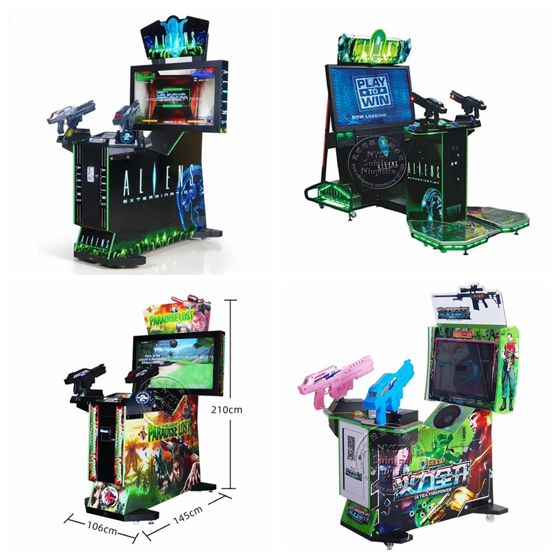 آلة ألعاب إطلاق النار على الكا - مراجعة Gun Shooting Arcade وسعره
