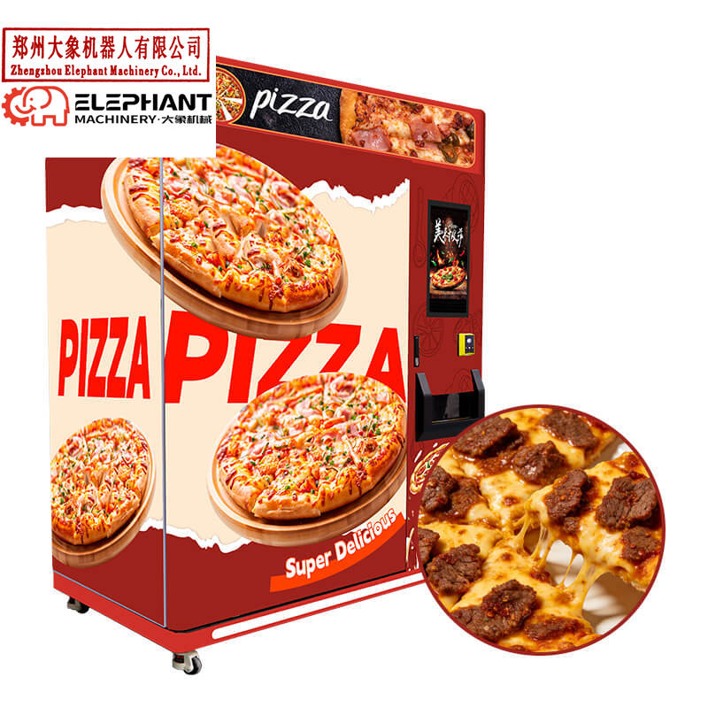 آلة بيع البيتزا الذكية التجاري - مراجعة Commercial Vending Machine وسعره