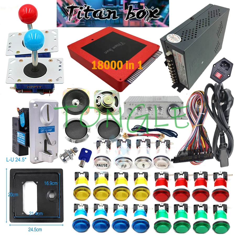 2 لاعبين صندوق تيتان 18000 + ف - مراجعة Racing Arcade Cabinet وسعره