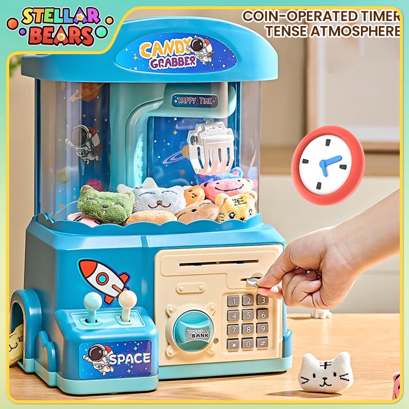 آلة مخلب كبيرة الصيد دمية قطيف - مراجعة Claw Crane Machine وسعره