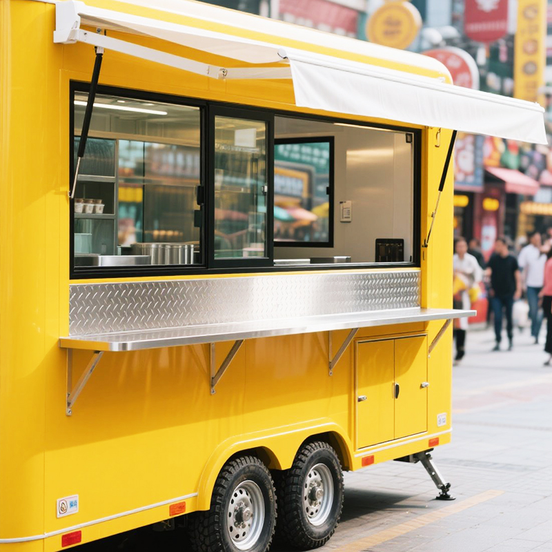 عربة طعام تجارية مخصصة لبيع ال - مراجعة Hot Dog Vending Cart وسعره