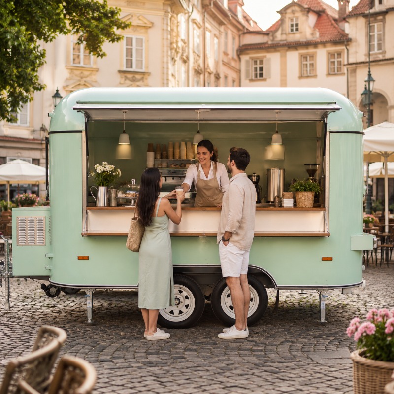 عربة طعام تجارية مخصصة لبيع ال - مراجعة Hot Dog Vending Cart وسعره